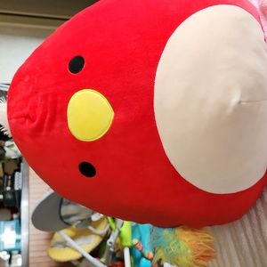 Squishmallow plush cuddly toy.